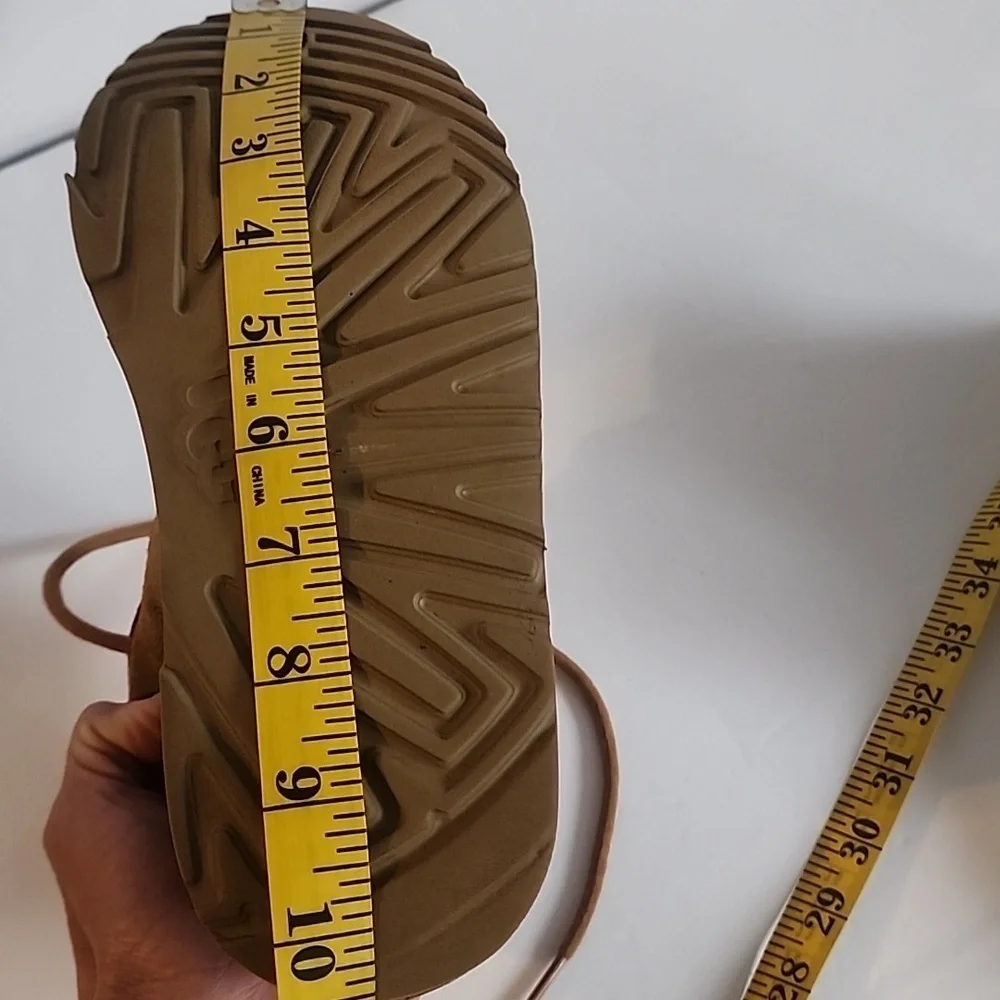 UGG Brown Suede Ankle Boots For Kids